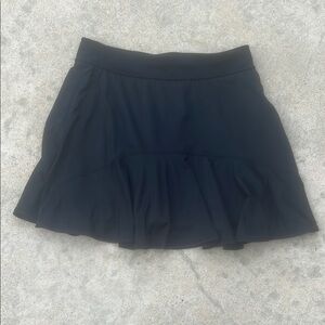 Sweaty Betty Black Shorts Lined Tennis/Pickleball Skort Women's Size 8-10